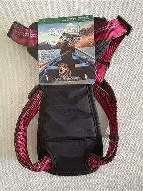 NEW COASTAL K9 EXPLORER DOG HARNESS SIZE LARGE UP TO 100 LBS